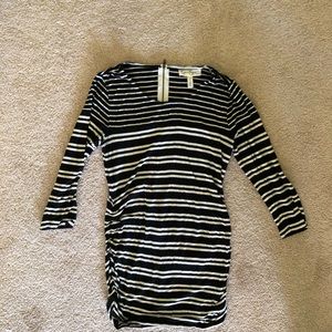 Striped maternity tee